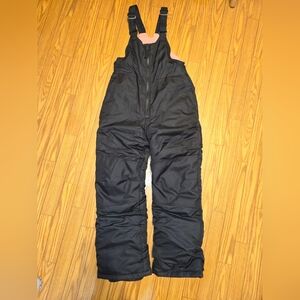 All in Motion Girls Bib Overall Snow Pants sz 7/8